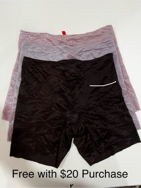Spanx “Skinny Britches,” 3 pairs